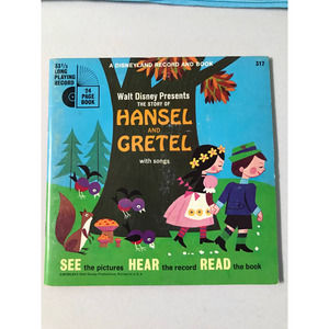 Disneyland Record Book NOT TESTED Hansel and‎ Gretel